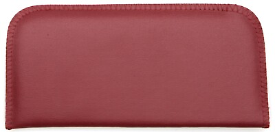 #ad NEW Soft Eyeglasses Glasses Case Pouch Red 160x80mm w Cleaning Cloth
