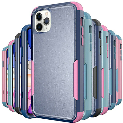 #ad Hybrid Shockproof Phone Case Cover For iPhone 15 14 13 12 11 Pro Max 6 7 8 X XS
