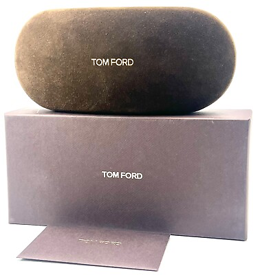 #ad NEW AUTHENTIC TOM FORD EYEGLASSES SUNGLASSES CASE BOX CLEANING CLOTH
