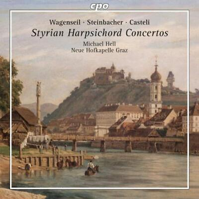 #ad Georg Christoph Wag Wagenseil Steinbacher Casteli: Styrian Harpsichord Con CD