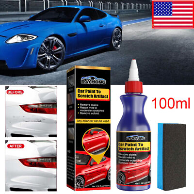 #ad Car Scratch Remover for Deep Scratches Paint Restorer Auto Repair Wax US Stock $7.35