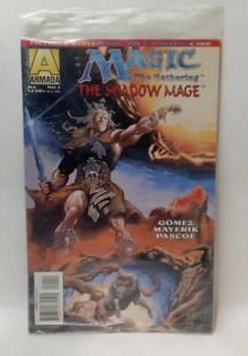 #ad Magic The Gathering The Shadow Image # 1 Comic Book Armada Comics 1994