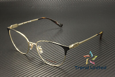 #ad COACH HC5148 9396 Shiny Light Gold Black Demo Lens 52 mm Women#x27;s Eyeglasses