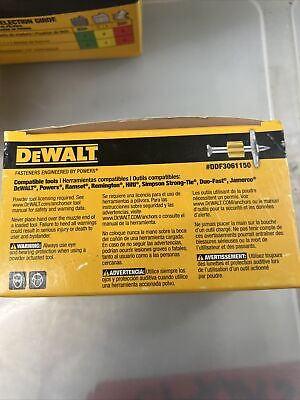 #ad DEWALT DDF3061150 Powder Drive Pins 1 Inch 100 PACK