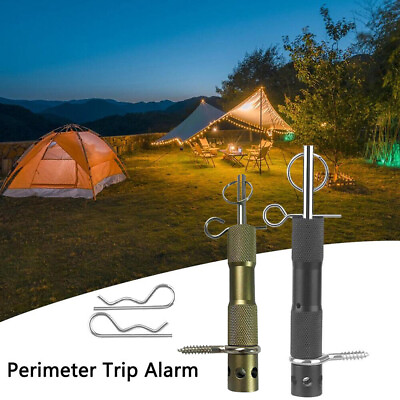 #ad Perimeter Alarm Perimeter Trip Alarm Trip Wire Alarm Device for Camping Safety