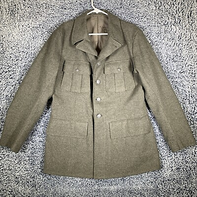 #ad WW2 Jacket Men#x27;s A.C.B. 1944 Swedish Military Wool 100