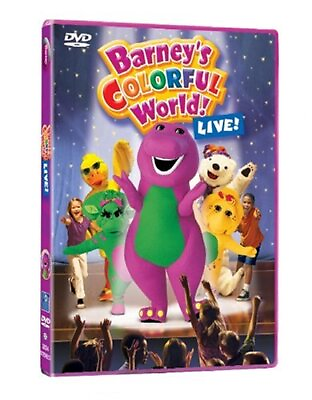 #ad BARNEY Barney#x27;s Colorful World Live DVD Multiple Formats NEW