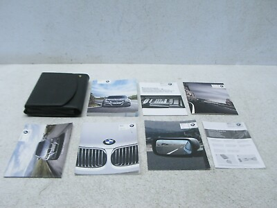 #ad 11 BMW E90 SEDAN OWNERS MANUAL CASE WALLET HANDBOOK FOLDER OEM 112322