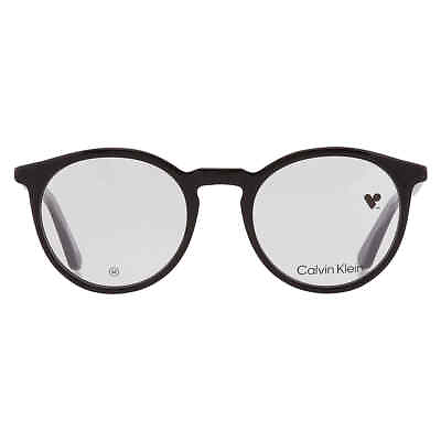 #ad Calvin Klein Demo Oval Unisex Eyeglasses CK23515 001 50 CK23515 001 50