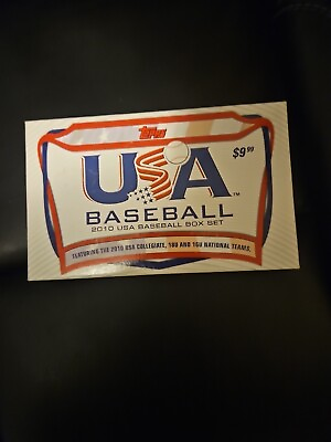 #ad 2010 Topps USA Baseball Set Sealed