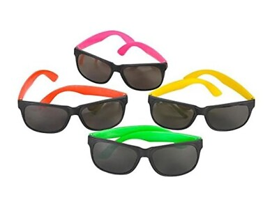 #ad 240 Pairs Assorted Neon Sunglasses Party Favor Kids Gift Adults Children