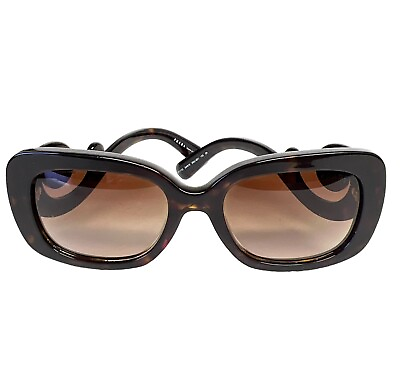 #ad Prada SPR 27O 2AU 6S1 Sunglasses Baroque Swirl Brown Tortoise