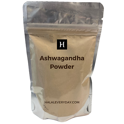 #ad Ashwagandha Powder Indian Ginseng 100% Pure Raw Natural Organic Non GMO Bulk