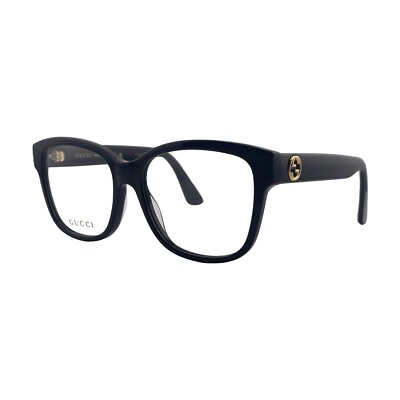 #ad #ad Gucci Black Eyeglasses Frames 54mm 17mm 140mm GG0038ON 001 Made in Japan