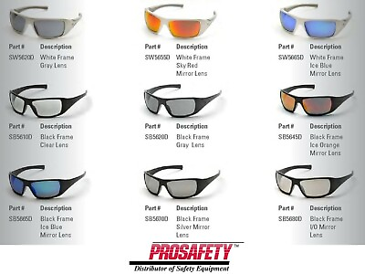 #ad #ad GOLIATH ANSI UV Z87 Protective Safety Glasses Sport Work Eyewear Sunglasses