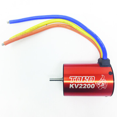 #ad SKY RC SK 400005 09 TORO 4 Poles 2200KV Brushless Sensorless Motor For 1 10 RC