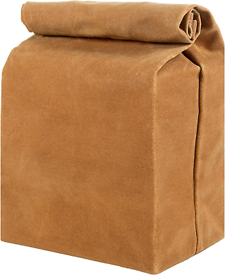 #ad The Original Waxed Canvas Lunch Bag Handmade with Certified Organic Cotton and