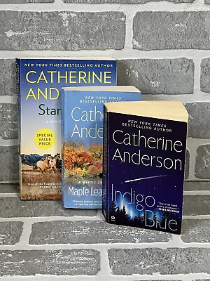#ad Catherine Anderson Lot 3 Paperback Books
