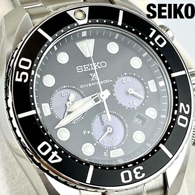 #ad SEIKO Prospex Chronograph Solar With exclusive BOX 942