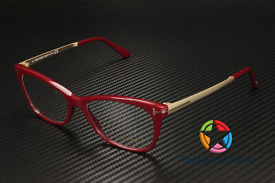 #ad Tom Ford FT5353 069 Plastic Shiny Bordeaux 54 mm Women#x27;s Eyeglasses