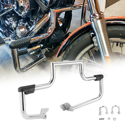 #ad Chrome Engine Guard Crash Bar for Harley Davidson Dyna Wide Glide FXDWG FXD FXDL
