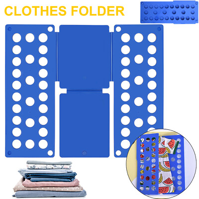 #ad Clothes Folder Magic Folding Board Laundry T Shirt Fast Fold Flip For Kidsamp;Adult