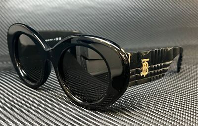 #ad BURBERRY BE4370U 300187 Black Grey Women#x27;s 49 mm Sunglasses $145.80