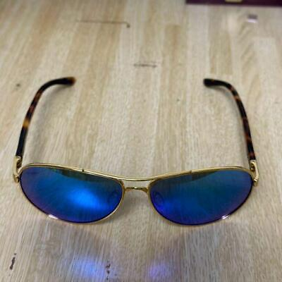 #ad Oakley #5 Sunglasses Feedback Blue