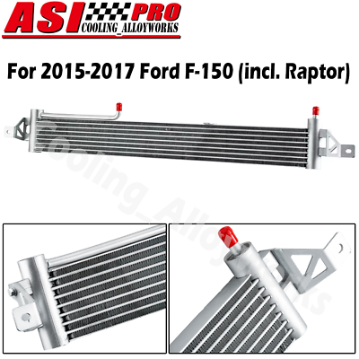 #ad Aluminum Transmission Cooler For 2015 2017 2016 Ford F 150 incl. Raptor ASI