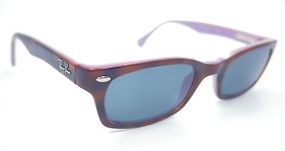#ad Ray Ban RB 5150 Brown Purple Eyeglasses Sunglasses Grey Lenses 48 19 135