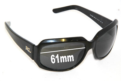 #ad SFx Replacement Sunglass Lenses Fits Ralph Lauren Rl 8083 61mm Wide