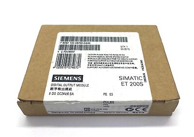 #ad New Siemens 6ES7 132 4BF00 0AA0 6ES7132 4BF00 0AA0 Electronics module for ET200S