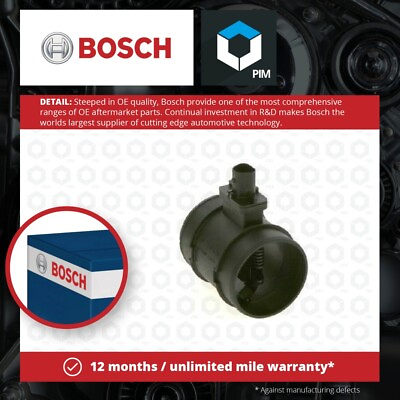 #ad Air Mass Sensor fits VAUXHALL ASTRA J 1.7D 09 to 15 Flow Meter Bosch 0836655 New