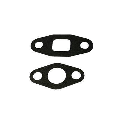 #ad 2 Pieces Turbo Oil Drain Return Feed Flange Gasket For T3 T4
