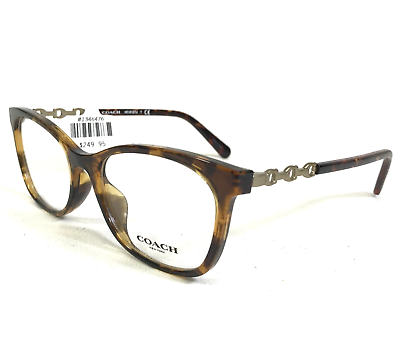 #ad Coach Eyeglasses Frames HC 6127U 5120 Dark Tortoise Brown Gold Cat Eye 53 17 140