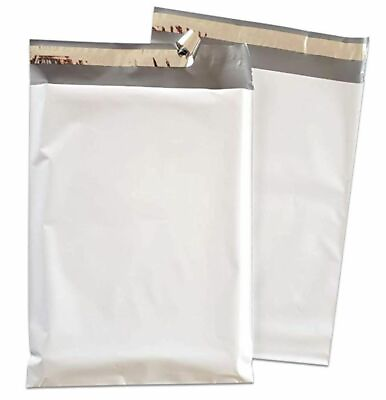 #ad 100 Packs of Poly Mailer Shipping Bags Envelope Packaging Bag 9x12 10x13 14.5x19
