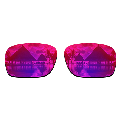 #ad US Purple Red Polarized Replacement Lenses for Oakley Holbrook Mix Sunglasses