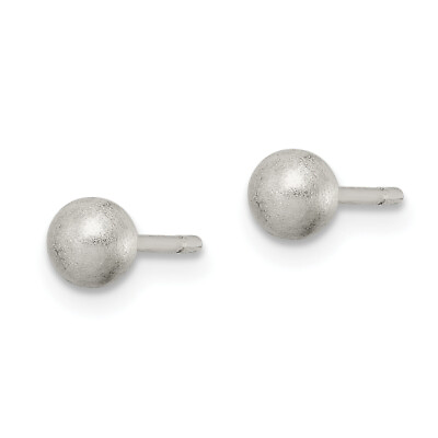 #ad 925 Sterling Silver 4mm Stud Earrings $62.00