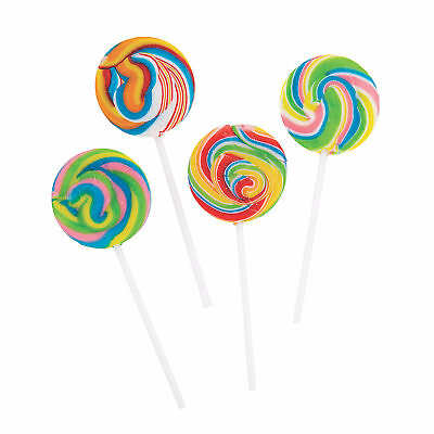 #ad 2quot; Swirl Pops Candy Party Favors Party Supplies 12 pieces