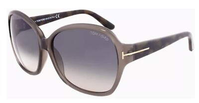 #ad NEW TOM FORD TF 229 20B GRAY AUTHENTIC SUNGLASS TF229 FRAME 60 14