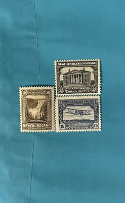 #ad Antique Newfoundland Stamps # 180 2 MLH VF Scott Value $145.00