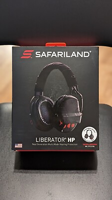#ad Liberator Hp 2.0 Hearing Protection Black Over the head Suspension Nrr 26db
