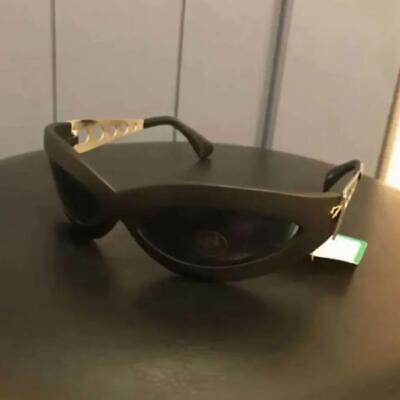 #ad Oakley 90s Vintage Dead Stock Gold Black Color Sunglasses Rare Sunglasses