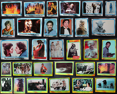 #ad 1980 Topps Star Wars Empire Strikes Back Cards Complete Your Set U Pick 151 352
