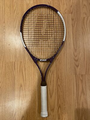 #ad Prince 110 Thunder Tennis Racquet White Blue 4 1 8 Grip