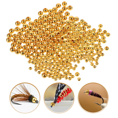 #ad 300 Pcs Fishing Line Beads Saltwater for Lure Fly Steel Head