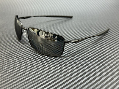 #ad OAKLEY OO4075 05 Matte Black Iridium Polarized Men#x27;s 60 mm Sunglasses