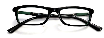 #ad Ray Ban RB5284 5138 Black Green Eyeglasses Frame 52 17 145