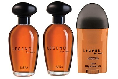 #ad JAFRA Legend For Men Eau de Toilette set 2 colonias y 1 desodorante $49.99