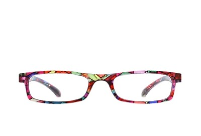 #ad Peepers 294 Stained Glass Womens Reading Glasses NEW